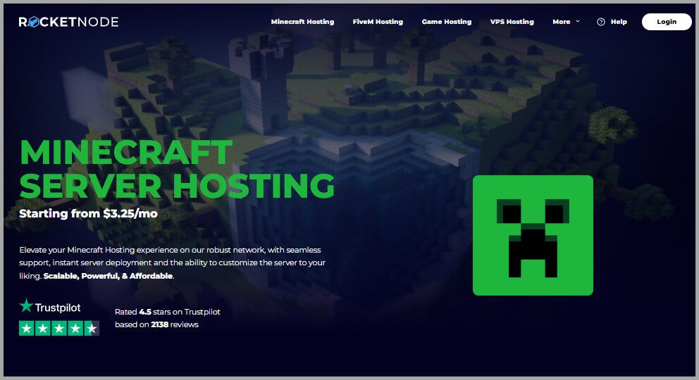 ROCKETNODE Is The Best Minecraft Dedicated Server Hosting in Los Angeles