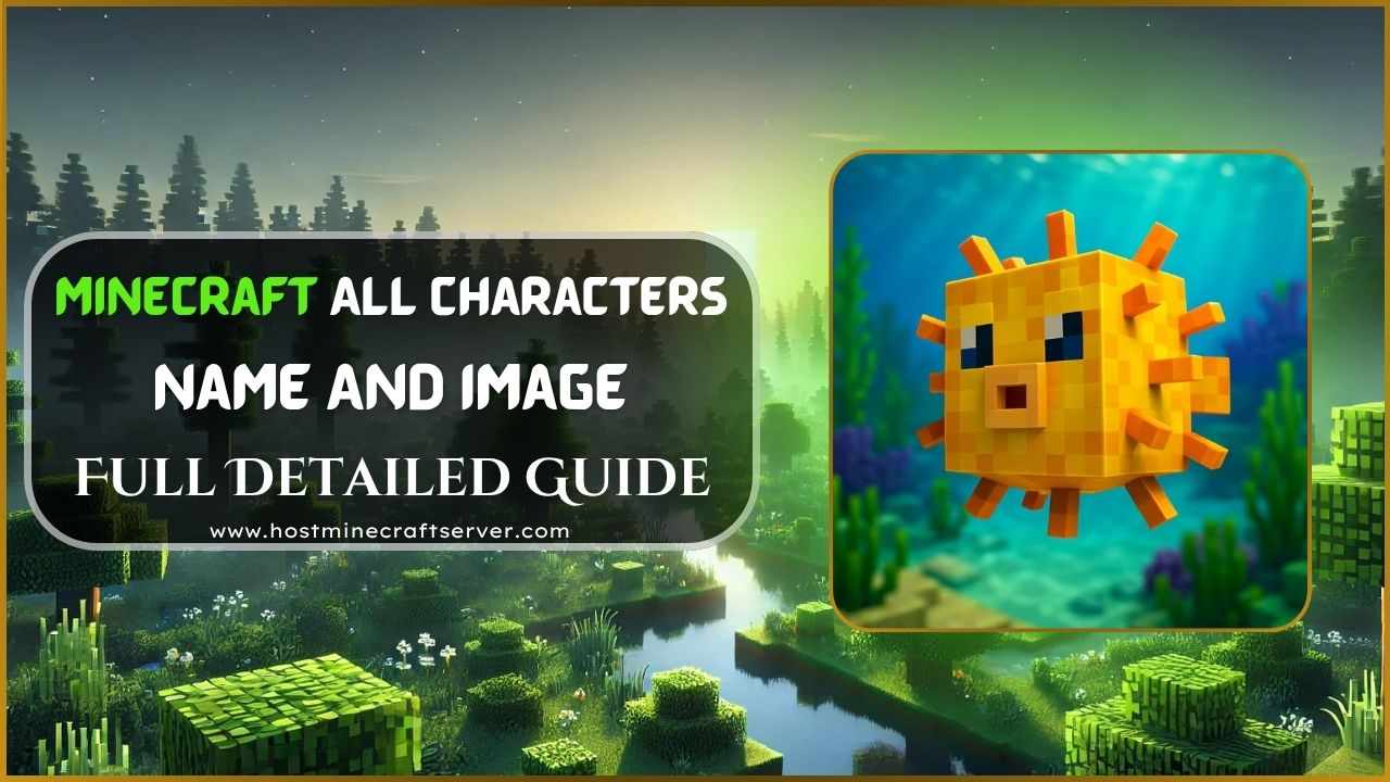 Minecraft All Characters